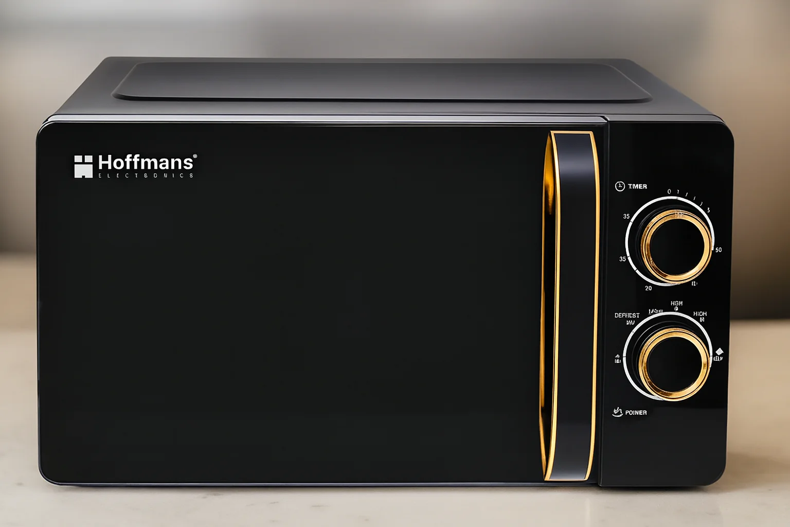 Cuptor cu microunde Hoffmans HM 765 – 20 L, 700W, ușă din sticlă, timer 115 minute