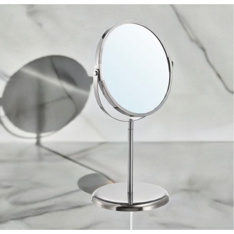 🪞 Oglinda Inox cu 2 Fete – Design Elegant, Claritate Excelenta si Utilizare Versatila pentru Baie sau Dormitor ✨