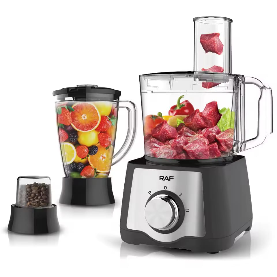 Robot de Bucătărie Multifuncțional RAF R-305 – 7 în 1, 600W, 1.5L Mix Mart