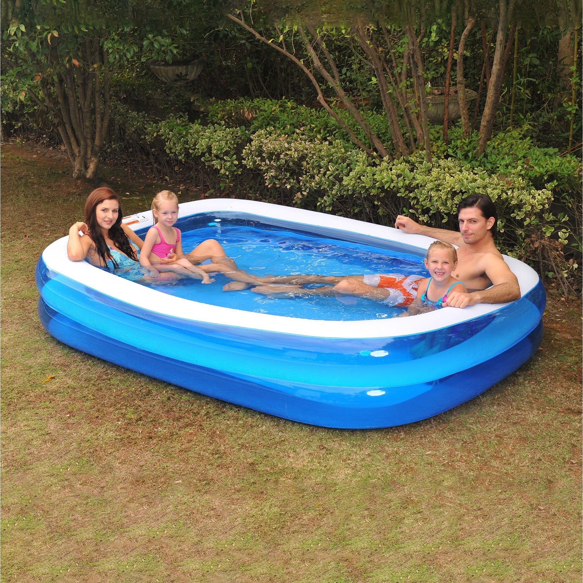 Piscină Gonflabilă Family Pool pentru Curte și Grădină Mix Mart