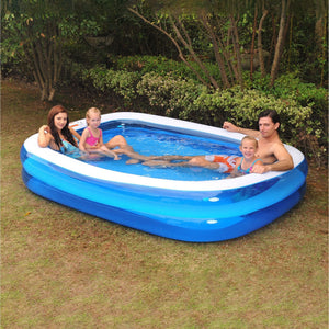 Piscină Gonflabilă Family Pool pentru Curte și Grădină Mix Mart