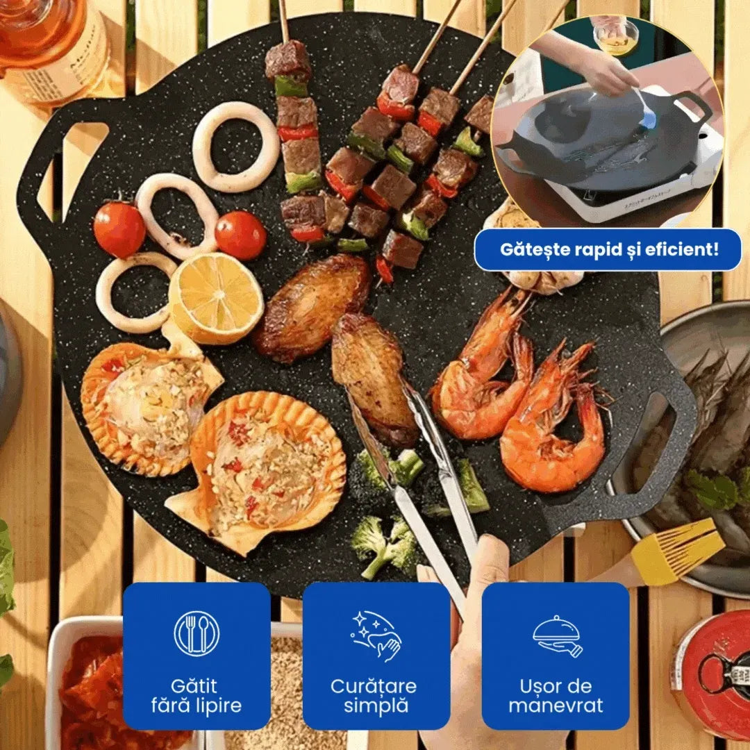 Plită japoneză electrică – gătit rapid, sigur și eficient în orice spațiu