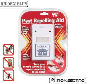 Aparat anti dăunători Riddex Plus – unde electromagnetice Mix Mart