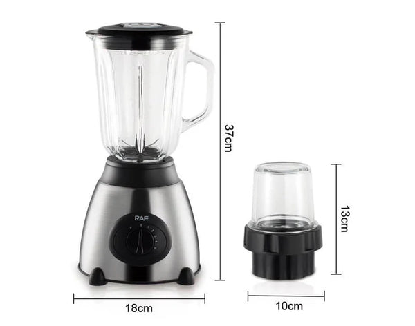 Blender RAF 367 pentru Fructe și Legume – 450W, 6 Lame, 1.5L Mix Mart
