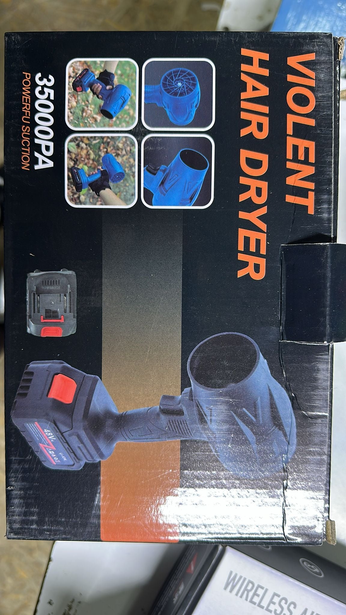 💨 Suflanta de Aer Turbo Fan cu Motor Fara Perii – Putere Maxima si Eficienta Ridicata