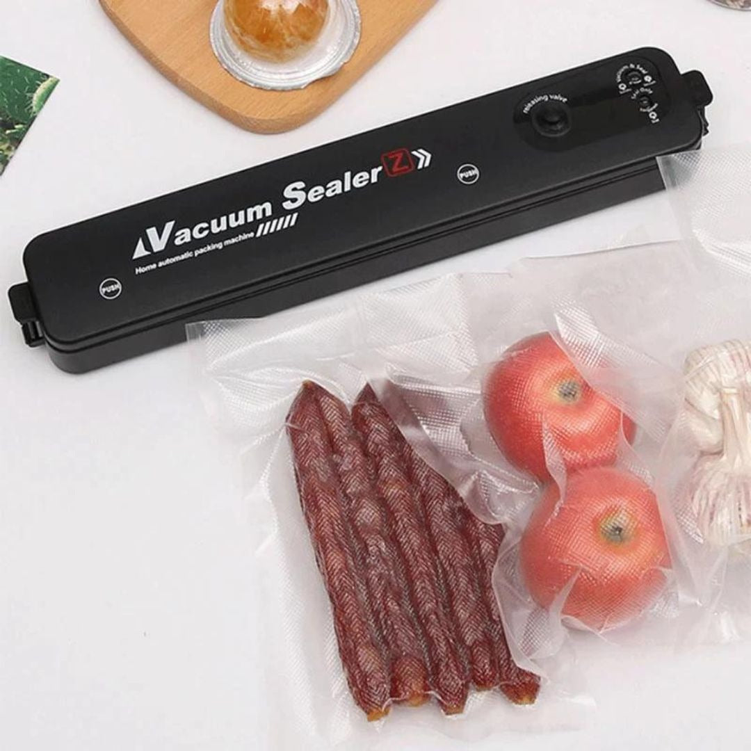 🥩 Aparat de Sigilat si Vidat – Vacuum Sealer 220V, 90W | Pastreaza Alimentele Proaspete de 5x Mai Mult 🍖✨