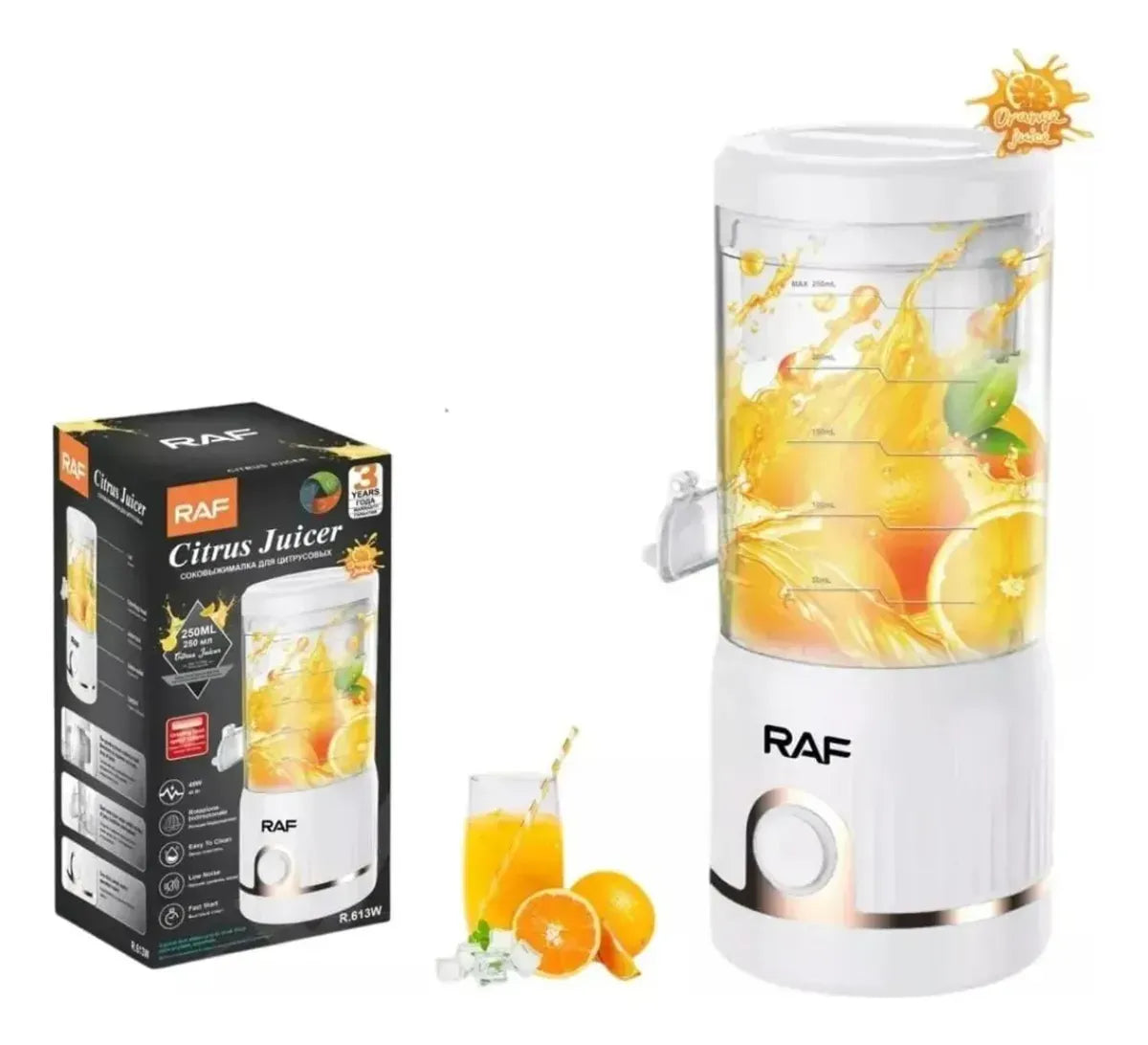 Mini storcător de citrice portabil RAF R-613 – alimentare USB