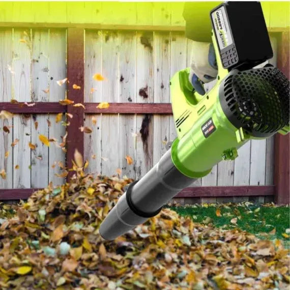 🍂 Suflanta de Frunze Electrica cu 2 Acumulatori – Putere 3500W si 12000 RPM pentru Curatare Rapida si Eficienta