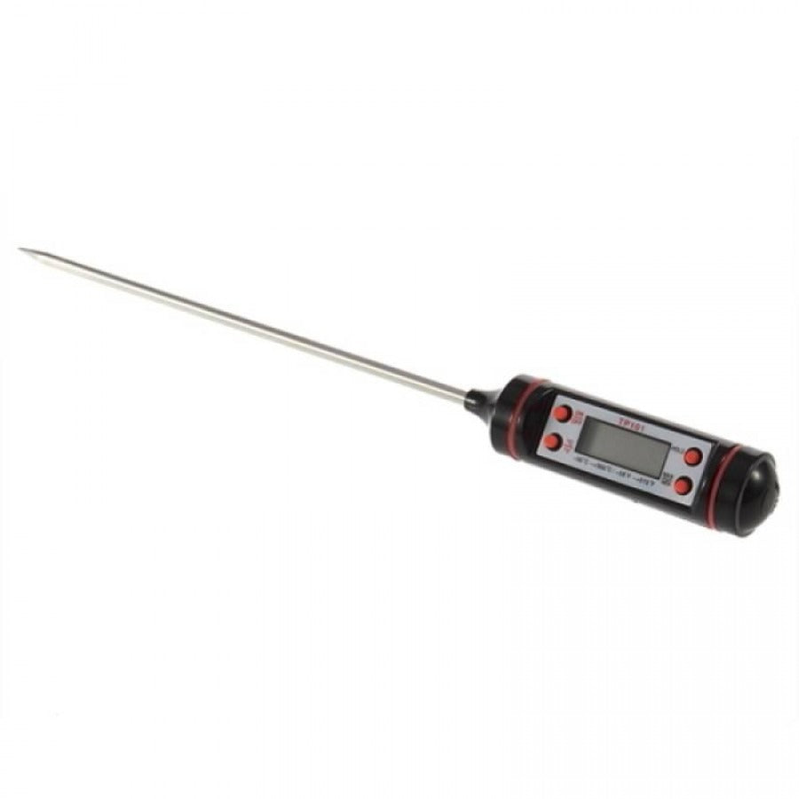 🌡️ Termometru Alimentar de Insertie cu 4 Butoane – Masurare Rapida, Precisa si Ecran Digital Usor de Citit 🍖✨