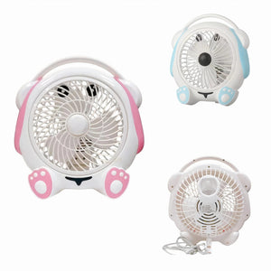 Ventilator Electric pentru Copii, Model Animat, 30 x 26 cm Mix Mart