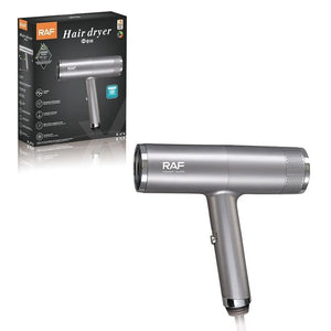 Uscator-de-par-cu-ioni-negativi- RAF R474,1600W, 2 viteze, buton cu aer rece,1 cap magnetic inclus Mix Mart